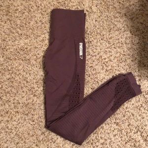 High waisted Gym Shark full length leggings